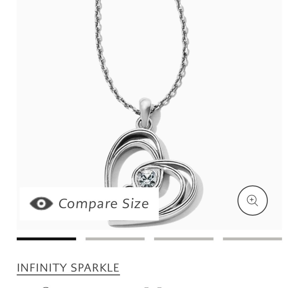 Brighton Silver Heart Necklace